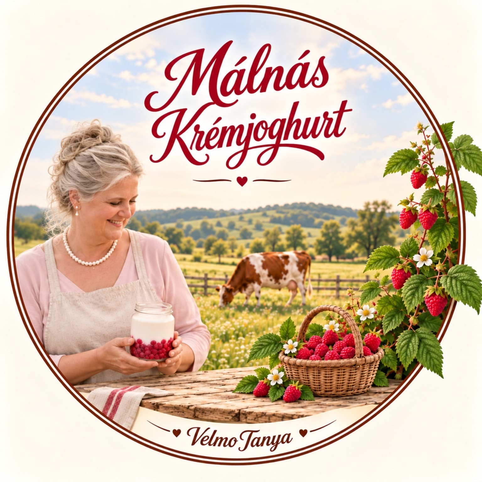 Málnás Krémjoghurt - 2