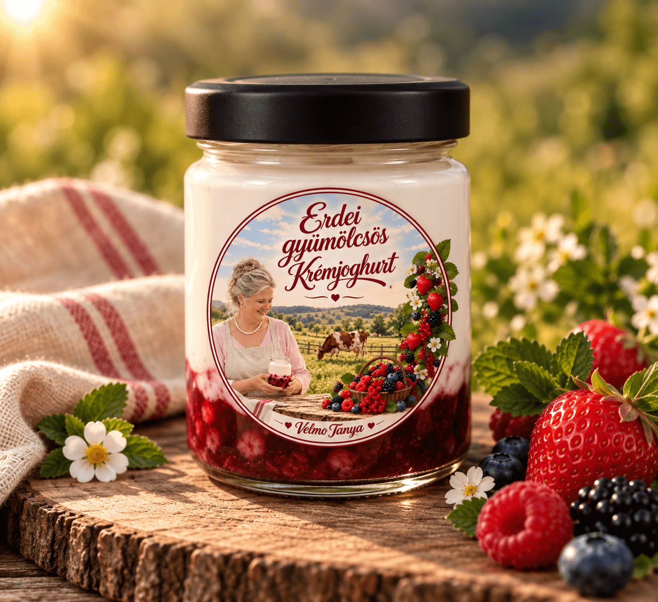 Erdei-Gyümölcsös Krémjoghurt - 1