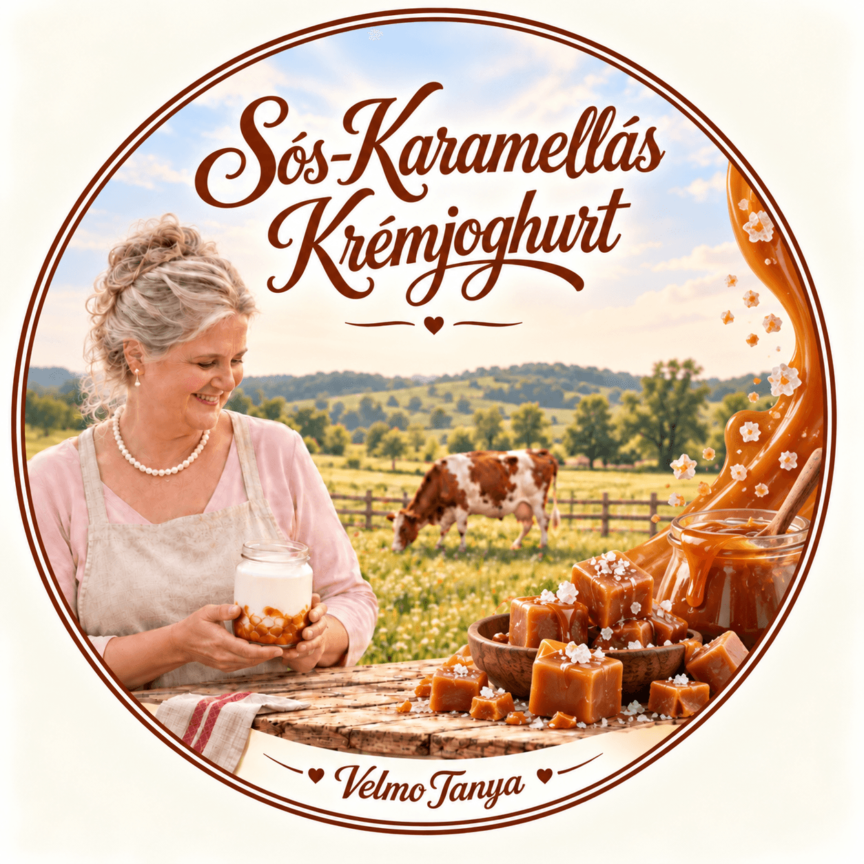 Sós-Karamellás Krémjoghurt - 2