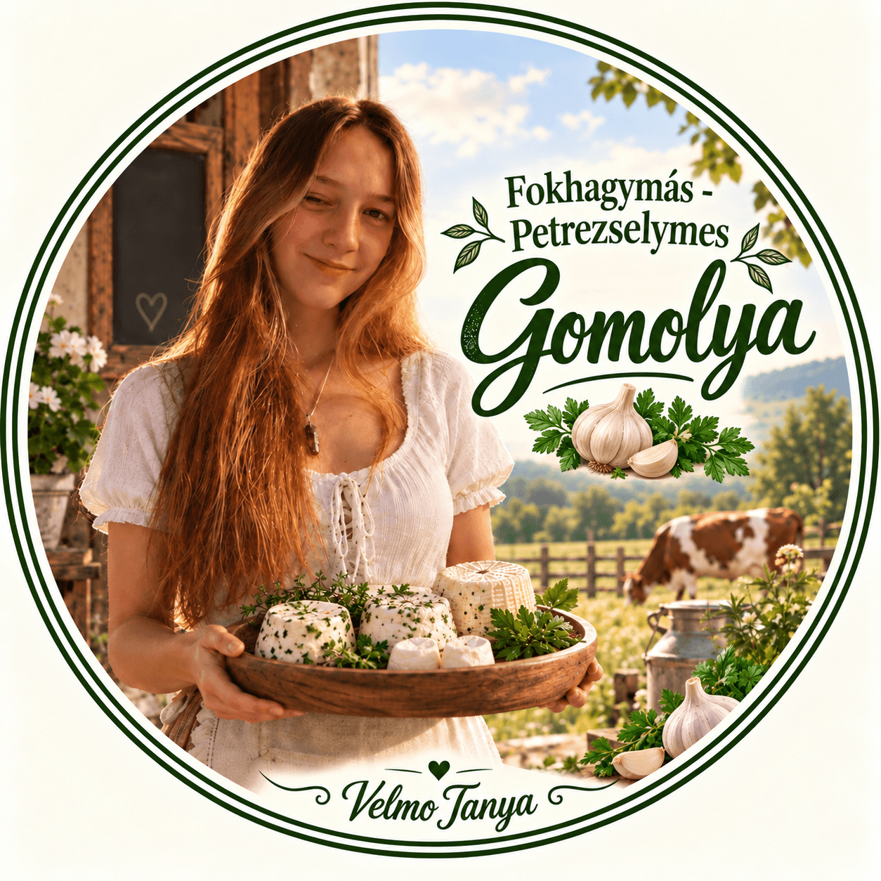 Fokhagymás-Petrezselymes Gomolya