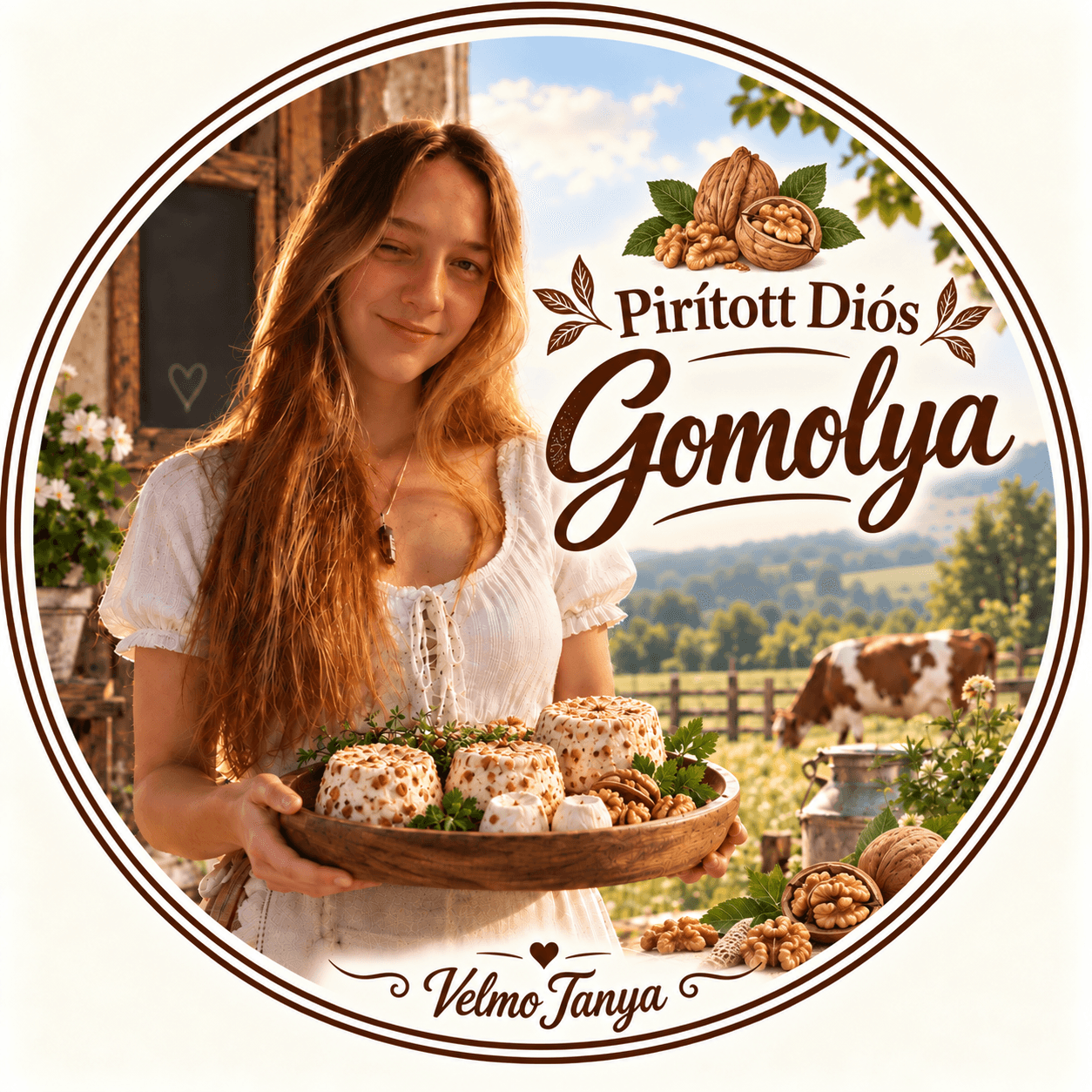 Pirított Diós Gomolya