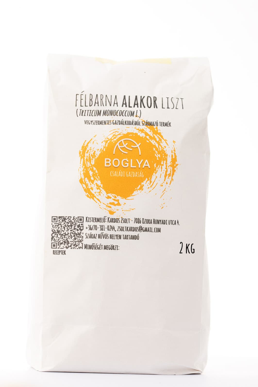 2kg Félbarna ALAKOR Ősbúzaliszt BL 112  - 1
