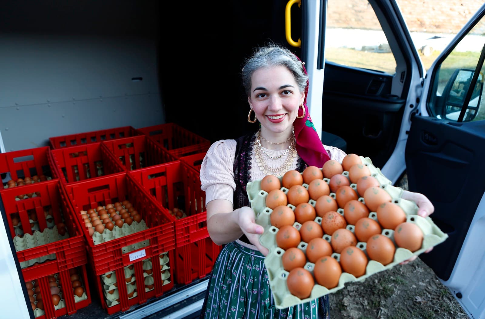 Bio étkezési tojás (10 db, S/M vegyes)
