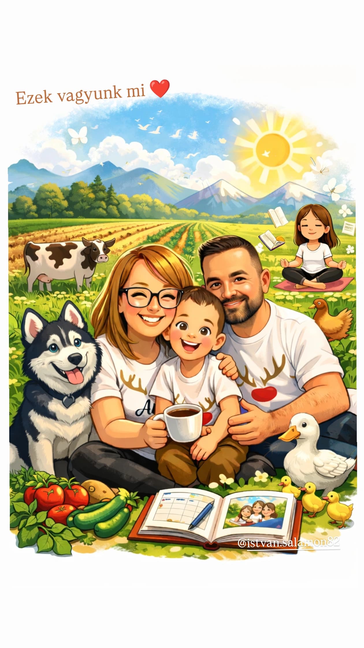 Anyával SzabadOn a Tanyán logó