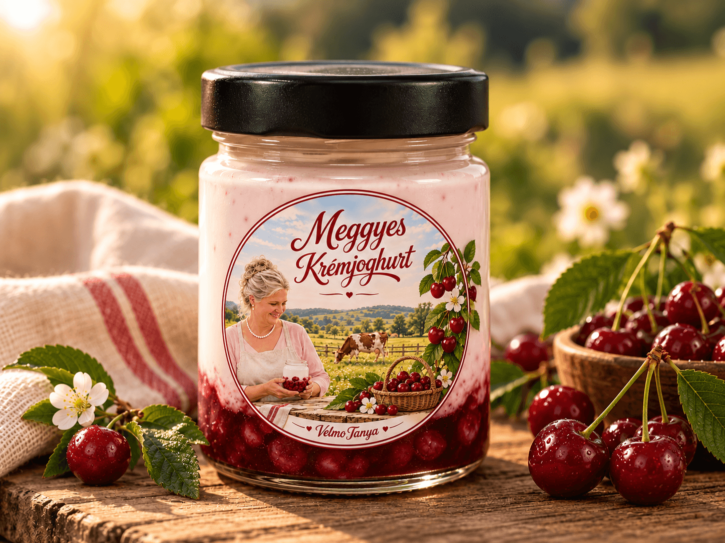Meggyes Krémjoghurt